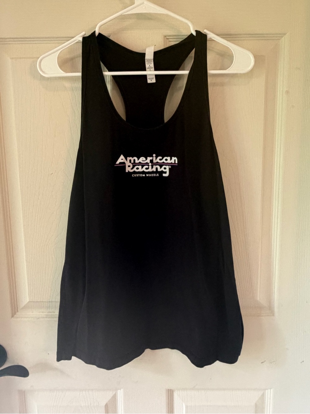 Women’s Black Racerback Tank Top* - size M